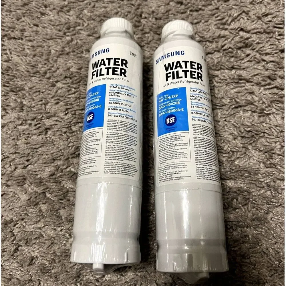 SAMSUNG 2PK Replacement for DA29-00020B HAF-CIN/EXP Refrigerator WF Cartridge